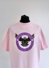Load image into Gallery viewer, Pink Eagle Heavyweight T-shirt.