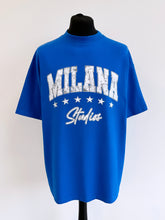 Load image into Gallery viewer, Cobalt Blue Star Heavyweight T-shirt.