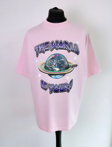 Pink Planet Heavyweight T-shirt.