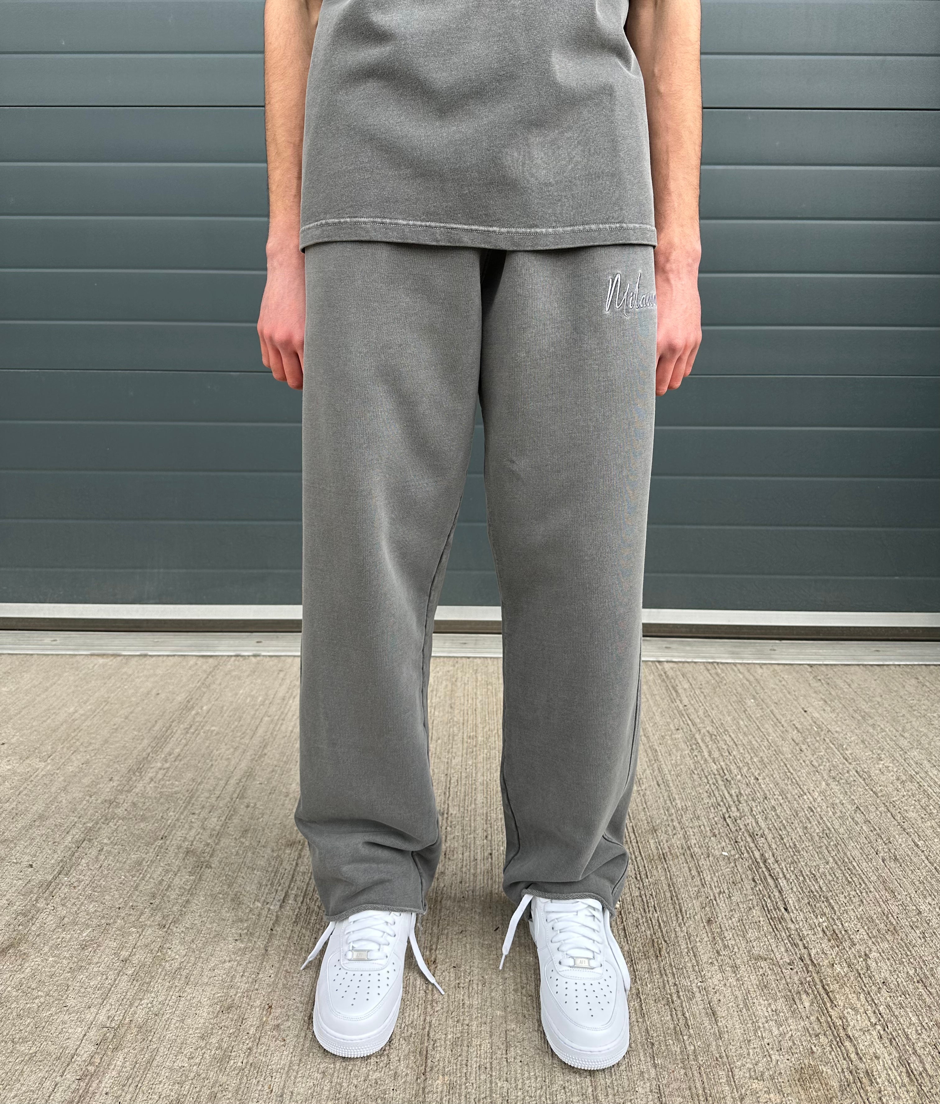 Charcoal Essential Relaxed Sweatpants.