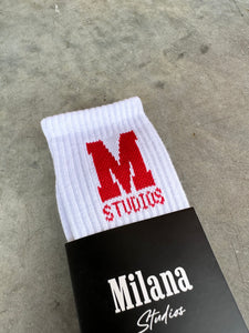 White M Studios Socks.