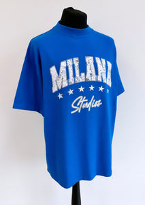 Cobalt Blue Star Heavyweight T-shirt.