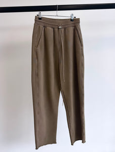 Washed Choc Relaxed Sweatpants.
