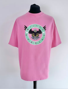 Pink Heavyweight Eagle T-shirt.