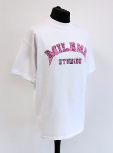 White Arched Heavyweight T-shirt.