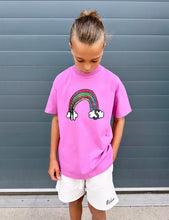 Load image into Gallery viewer, Raspberry Rainbow Kids T-shirt.