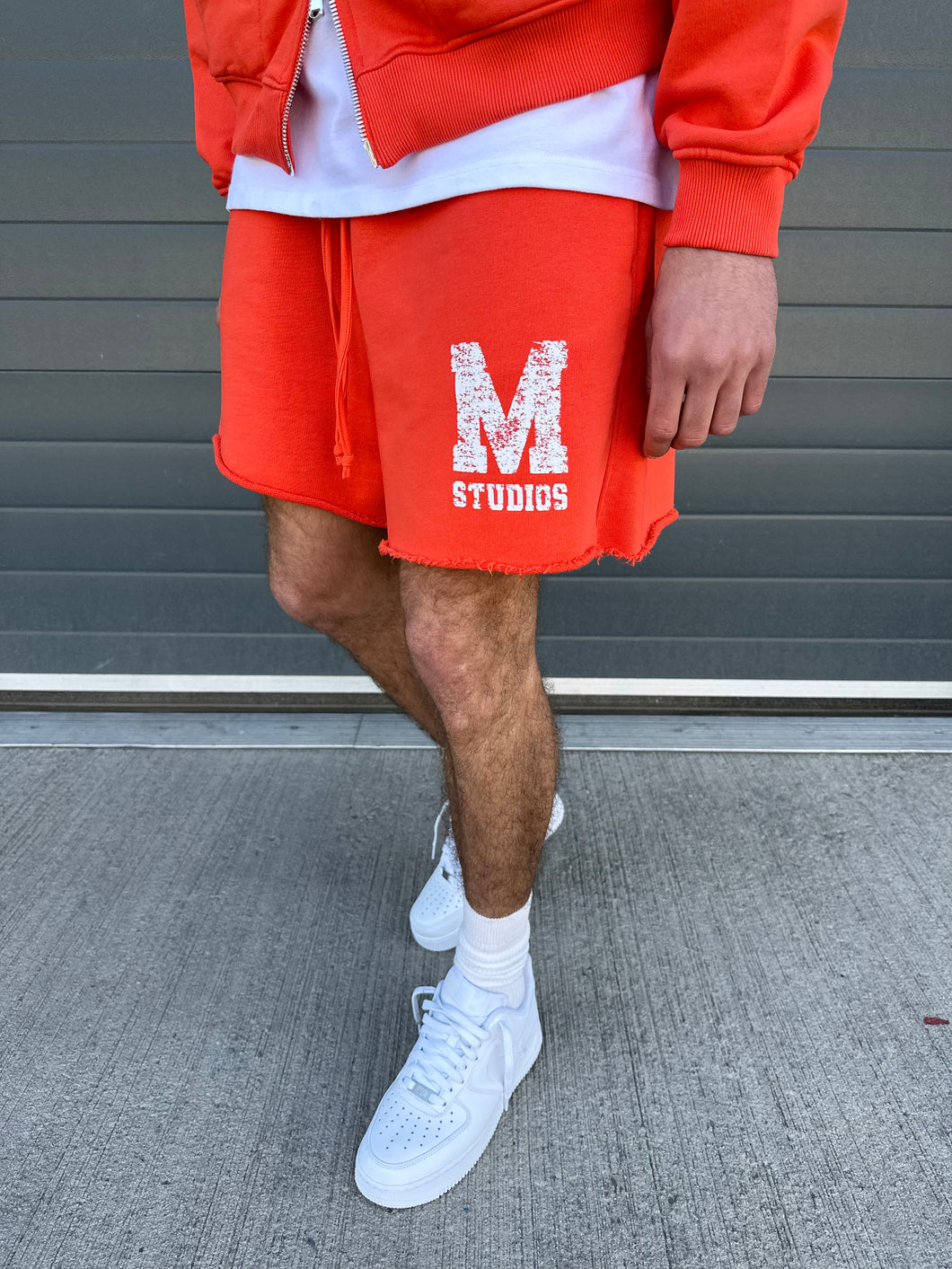 Candy Red M Studios Shorts.
