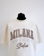 Load image into Gallery viewer, Cream Star Heavyweight T-shirt.