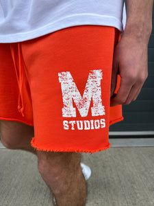 Candy Red M Studios Shorts.