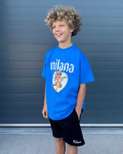 Load image into Gallery viewer, Cobalt Cherub Kids T-shirt.
