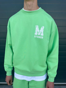 Apple Green M Studios Sweatshirt.