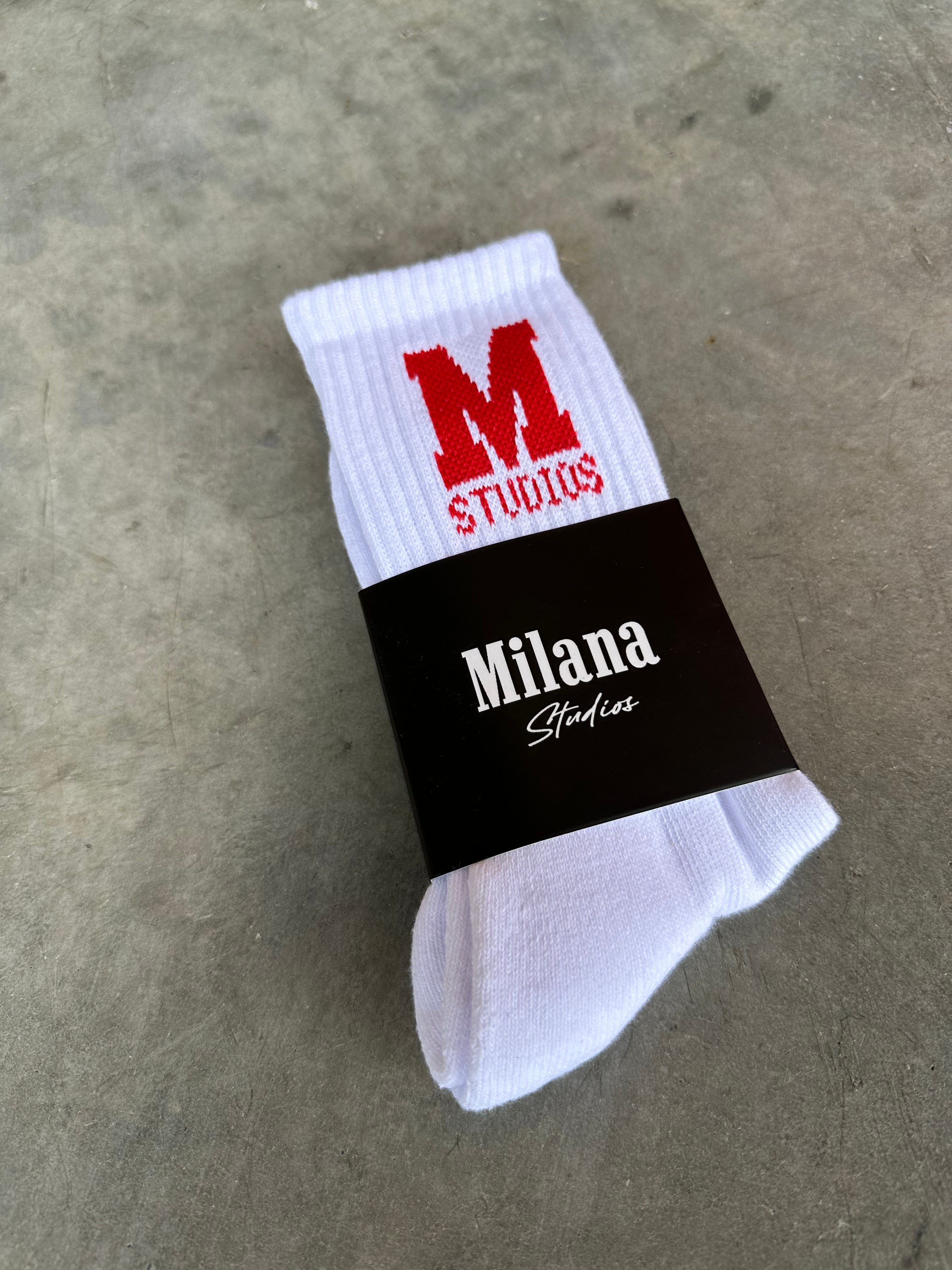 White M Studios Socks.