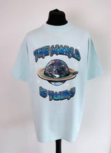 Load image into Gallery viewer, Baby Blue Planet Heavyweight T-shirt.