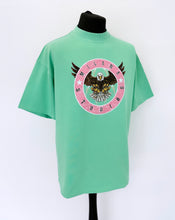 Load image into Gallery viewer, Green Heavyweight Eagle T-shirt.