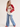 Cream & Red Raglan T-shirt.