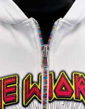 Load image into Gallery viewer, Cream Planet Multi Colour Zip Hoodie.