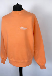 Washed Orange Essential Heavyweight Sweatshirt.