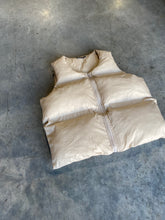 Load image into Gallery viewer, Cream Insulated Puffer Gilet.