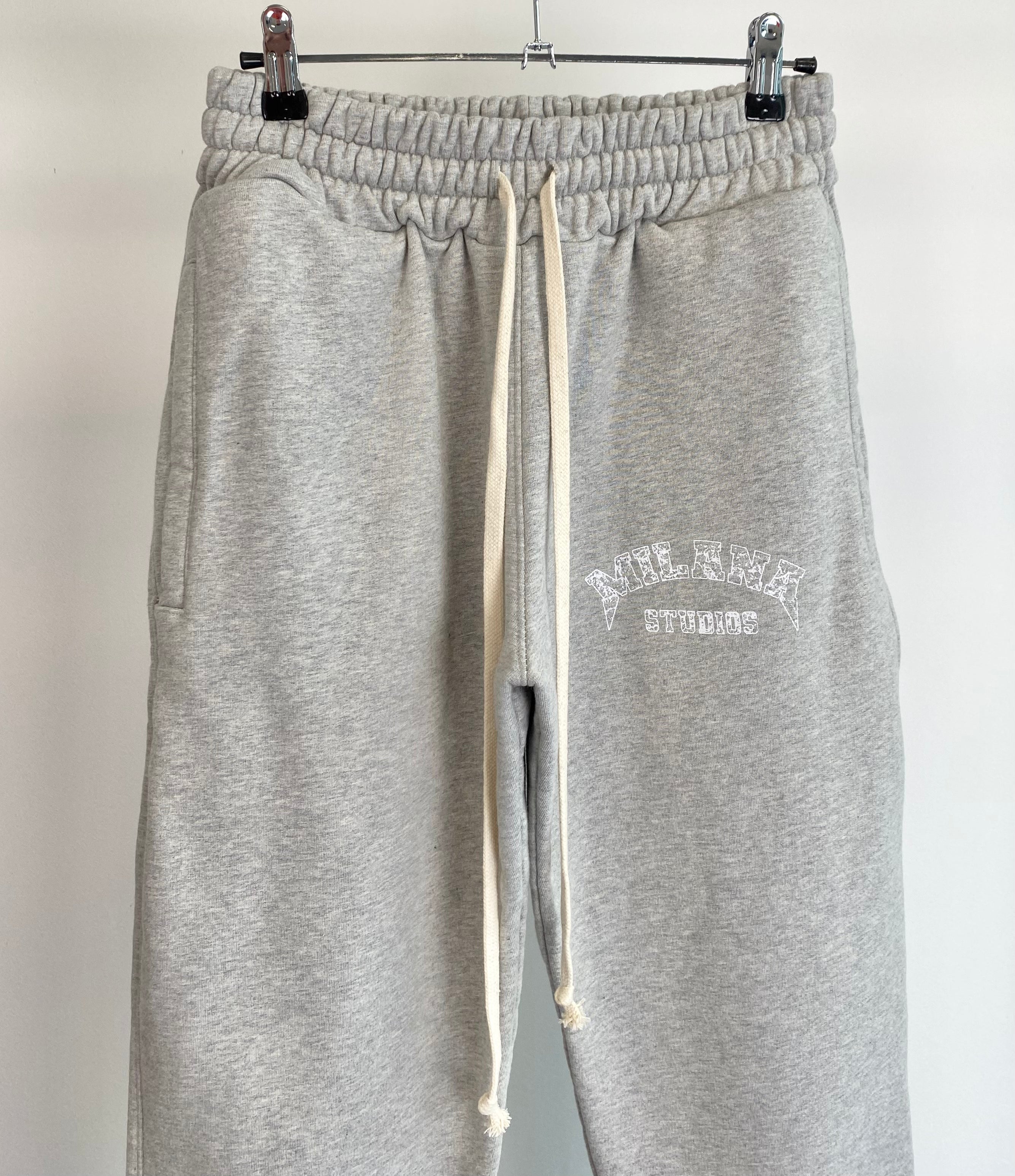 #Z28 Marl Grey Arched Sweatpants.