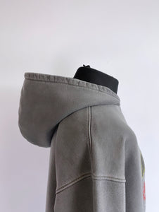 Washed Charcoal Heavyweight Marilyn Zip up.