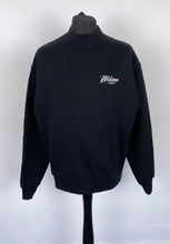 Load image into Gallery viewer, Black Essential Heavyweight Sweatshirt.