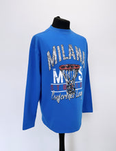 Load image into Gallery viewer, Cobalt Vintage Basketball Heavyweight Long Sleeve T-shirt.