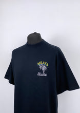 Load image into Gallery viewer, Black Heavyweight Palm T-shirt.