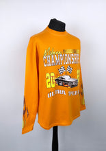 Load image into Gallery viewer, Orange Heavyweight Long-sleeve T-shirt.